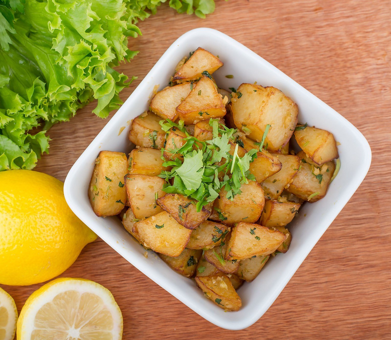 Greek Lemon Potatoes