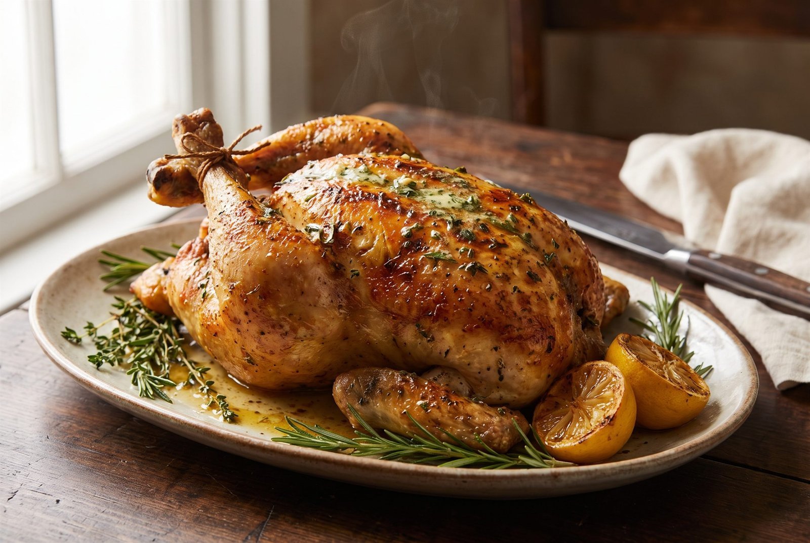 Herb-Roasted Chicken