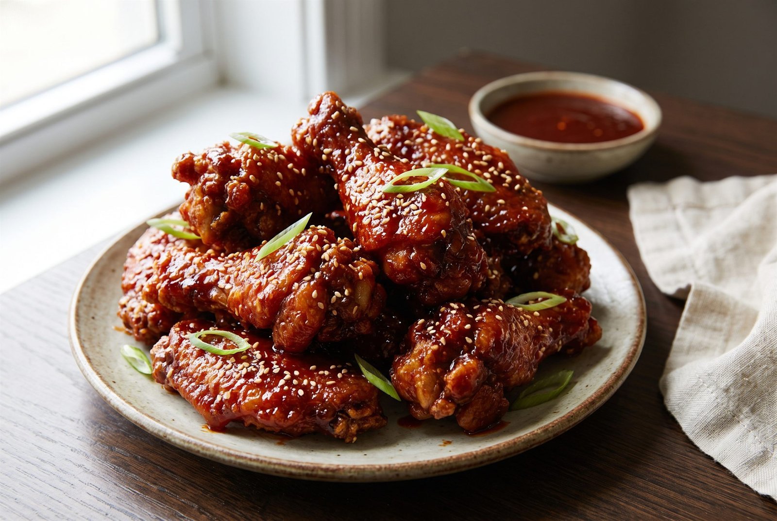 Spicy Korean Fried Chicken