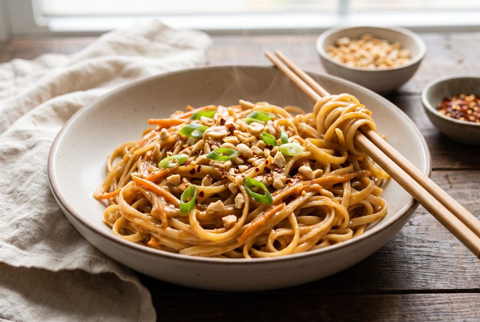 Spicy Peanut Noodles