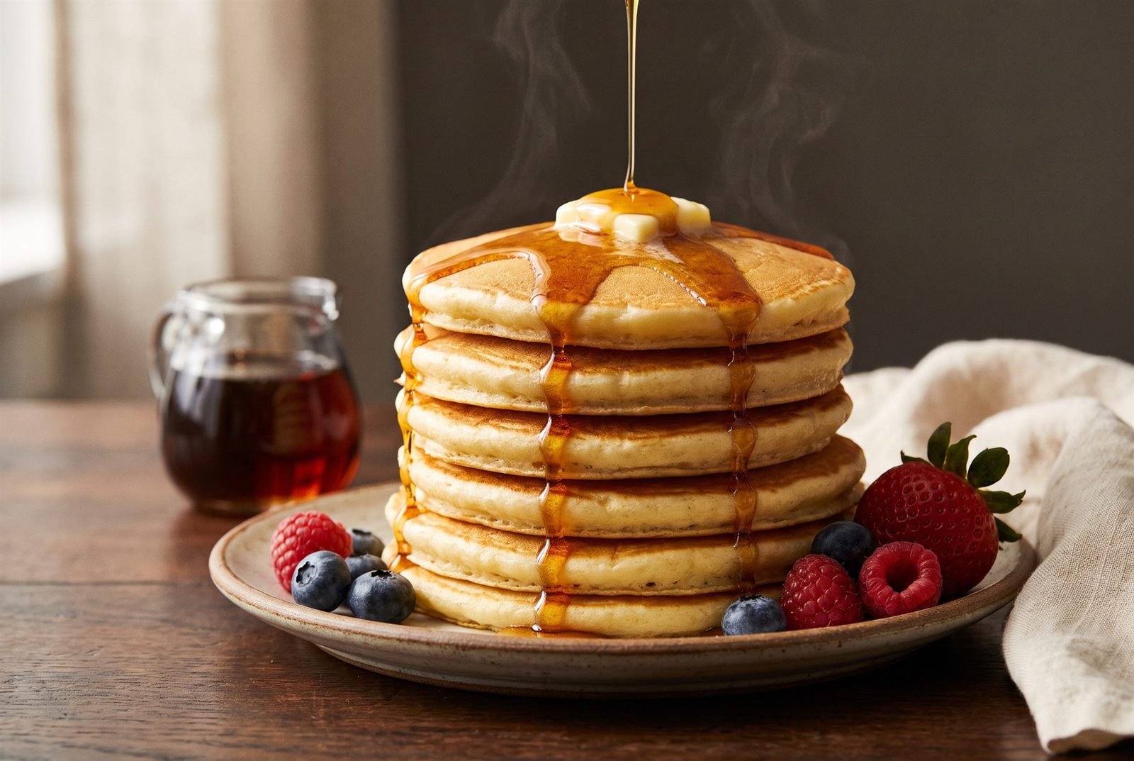 Fluffy Weekend Pancakes